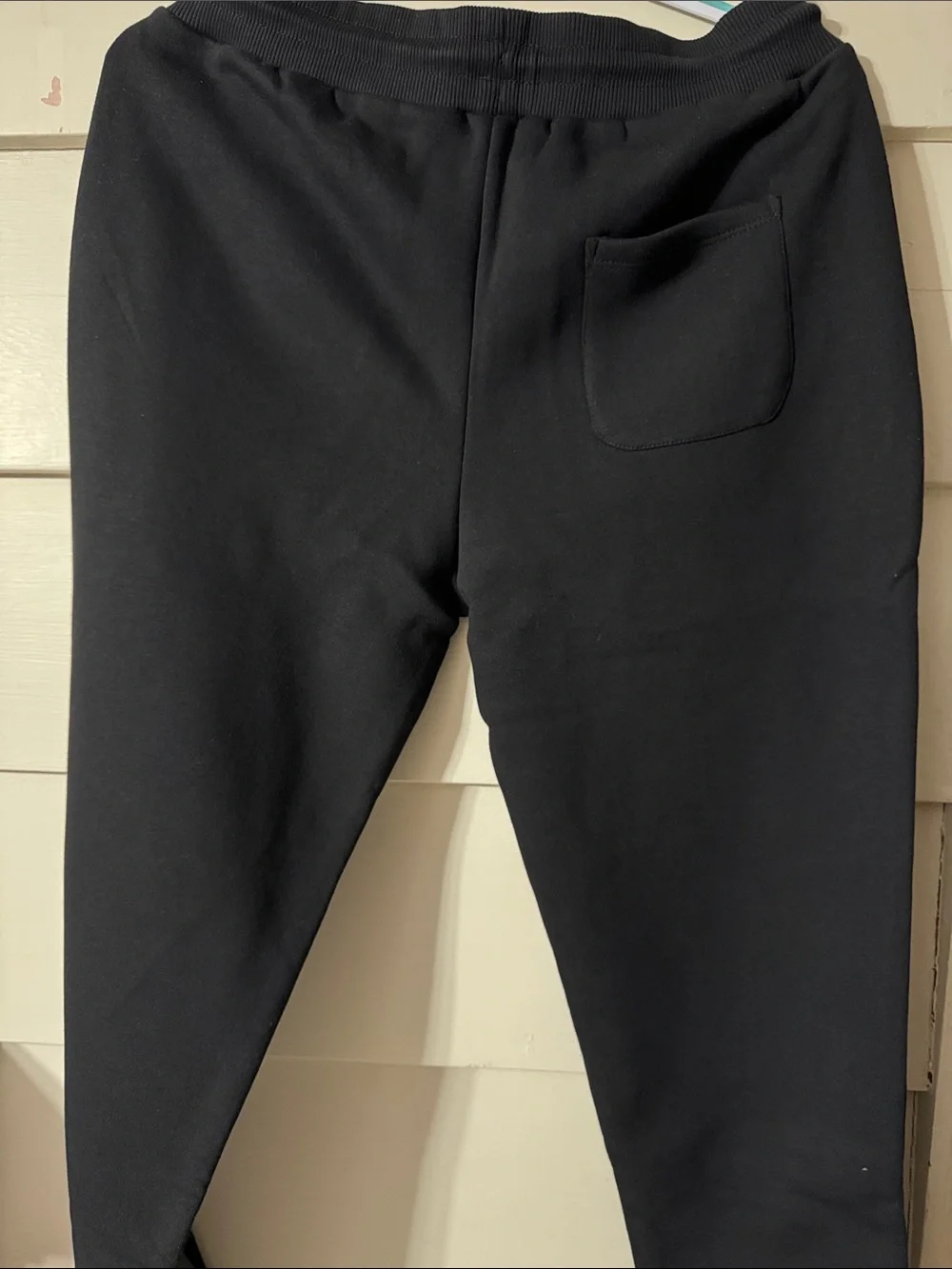 Men's Black Logo Joggers